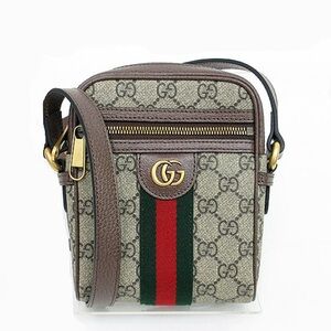 Gucci Beige and Brown Crossbody Bag